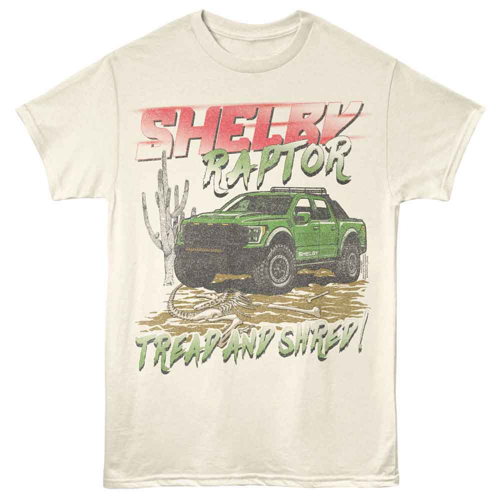 Raptor Desert Carroll Shelby t-shirt in natural
