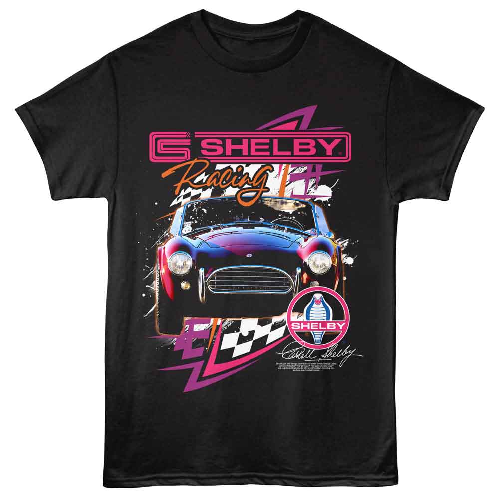 Graffiti Racing Carroll Shelby t-shirt in black
