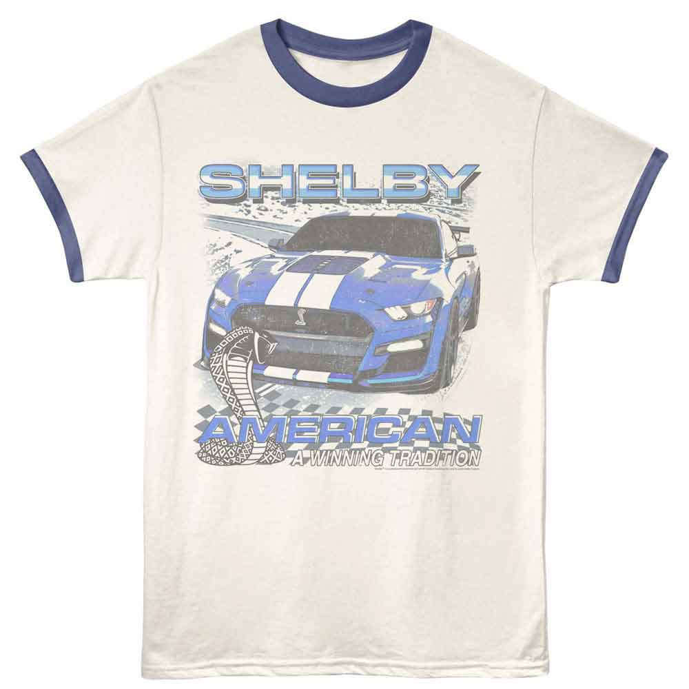 Carroll Shelby Ringer T-Shirt - Winning Tradition
