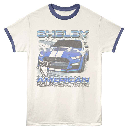 Carroll Shelby Ringer T-Shirt - Winning Tradition