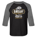 Carroll Shelby 3/4 Raglan - Old Sign Color Change