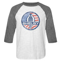 Carroll Shelby 3/4 Raglan - Flag Logo