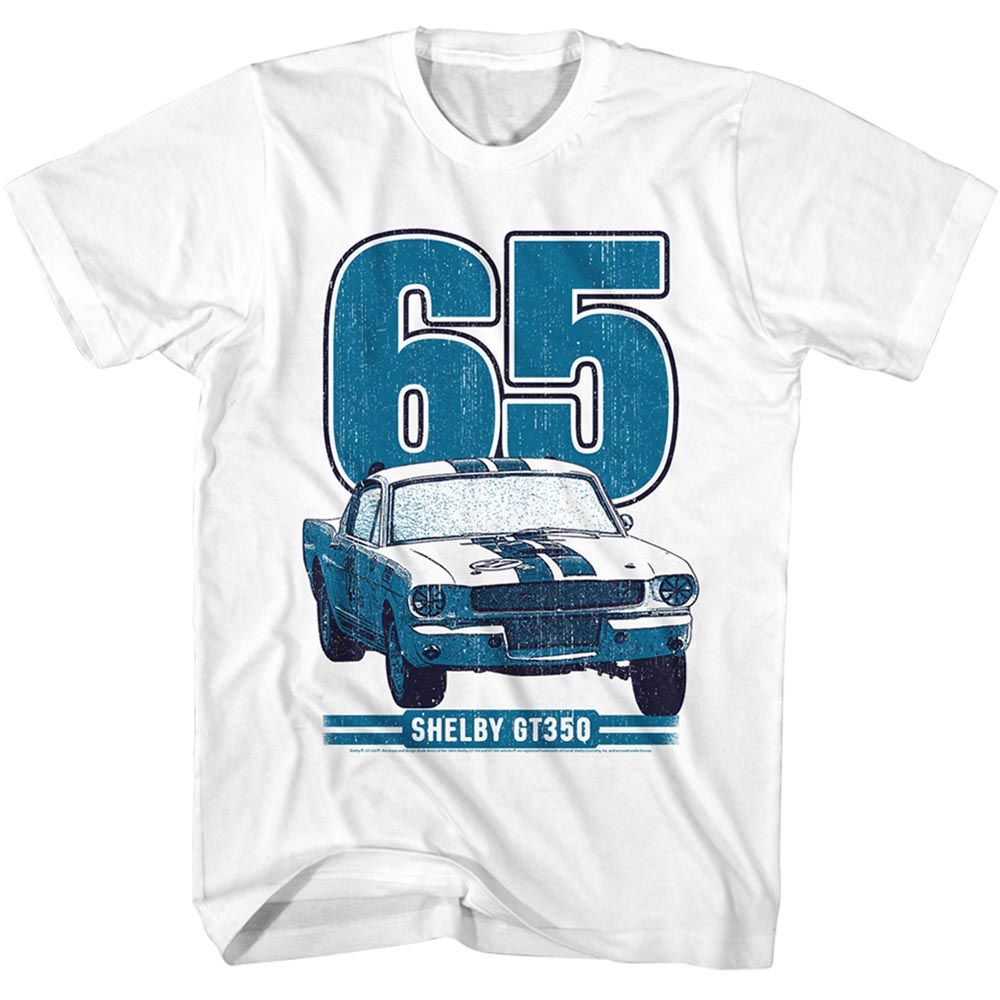 65 GT350 Carroll Shelby t-shirt in white