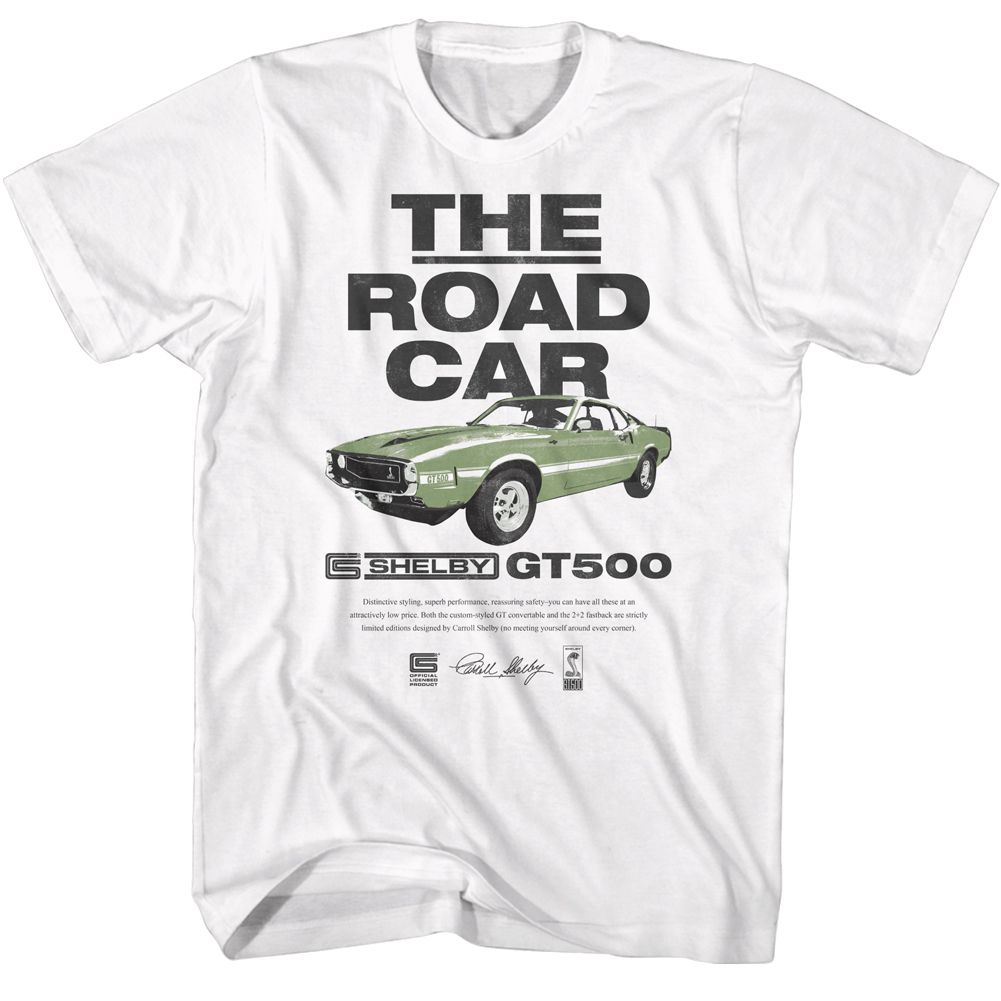 The Road Car Carroll Shelby t-shirt in white