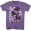 Only the Best Carroll Shelby t-shirt in purple heather