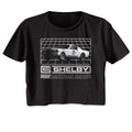 Carroll Shelby Ladies Crop Top - Shelby Grid