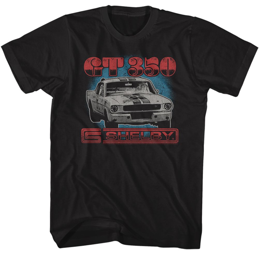 Tricolor GT350 Carroll Shelby t-shirt in black