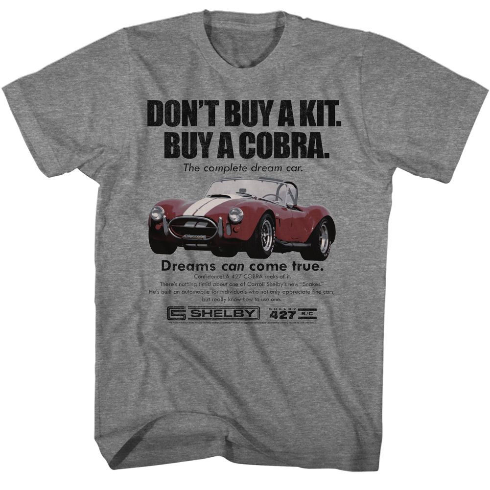 Buy a Cobra Carroll Shelby t-shirt in graphite heather