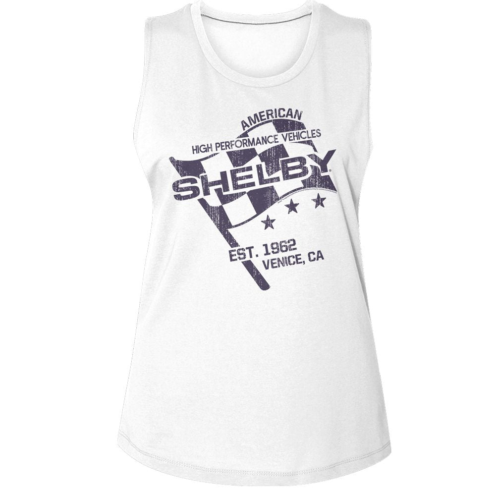 Carroll Shelby Ladies Muscle Tank - Est. 1962