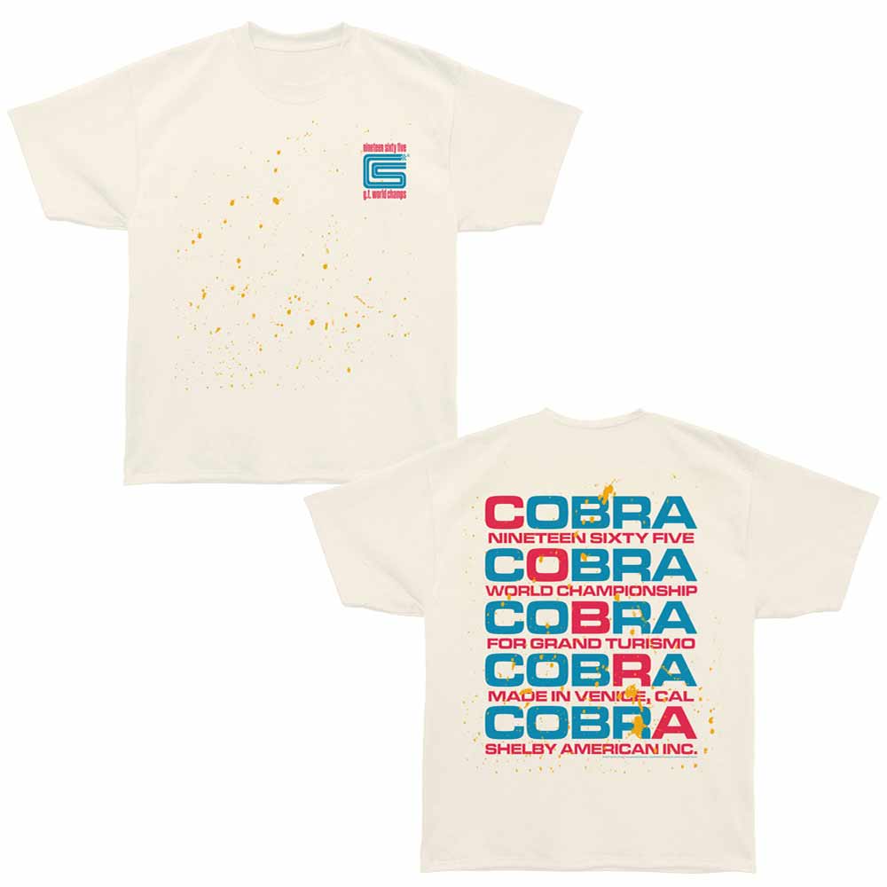 Carroll Shelby Oversized T-Shirt - Cobra 65 Gt Champs Shop