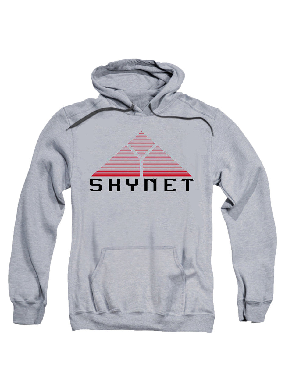 Gray Skynet Hoodie