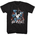 Black Slash t-shirt featuring a Slash Splash design