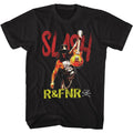 Black Slash t-shirt featuring a Slash Rand FNR design