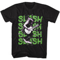 Black Slash t-shirt featuring a Slash Shatter design
