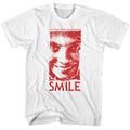 White Smile t-shirt featuring a Can't Escape Your Mind design