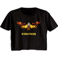 Silence of the Lambs Ladies Crop Top - Moth
