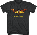 Black Heather Silence of the Lambs t-shirt featuring a Death's Head Moth design