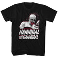 Black Silence of the Lambs t-shirt featuring a The Cannibal design