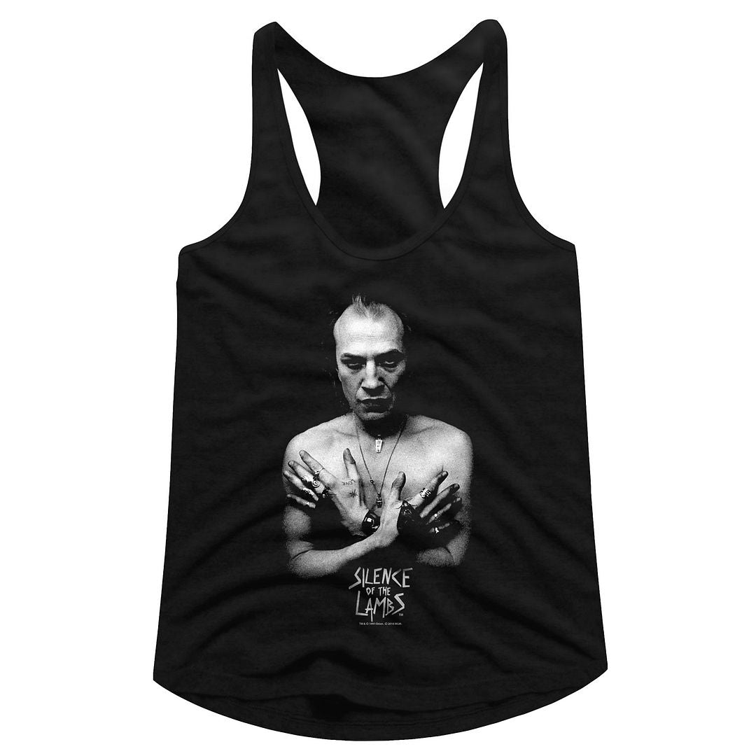 Silence of the Lambs Ladies Racerback - Glam Shot