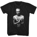 Black Silence of the Lambs t-shirt featuring a Silence of the Lambs Glam Shot design