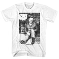 White Silence of the Lambs t-shirt featuring a Silence of the Lambs Lecter design