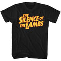Black Silence of the Lambs t-shirt featuring a Silence of the Lambs Retrologo design