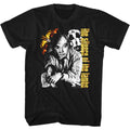 Black Silence of the Lambs t-shirt featuring a Silence of the Lambs Buffalo Bill Collage design