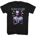 Black Silence of the Lambs t-shirt featuring a Silence of the Lambs Bill Neon Colors design