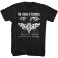 Black Silence of the Lambs t-shirt featuring a Silence of the Lambs Negative design