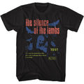 Black Silence of the Lambs t-shirt featuring a Silence of the Lambs Mind of a Madman design