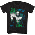 Black Silence of the Lambs t-shirt featuring a Silence of the Lambs Silence You Dont Know design