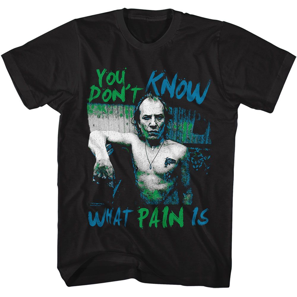 Black Silence of the Lambs t-shirt featuring a Silence of the Lambs Silence You Dont Know design