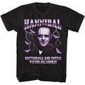 Black Silence of the Lambs t-shirt featuring a Silence of the Lambs Silence Enthrall Me design