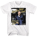 White Silence of the Lambs t-shirt featuring a Silence of the Lambs Silence Hannibal Cell design
