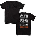 Black Silence of the Lambs t-shirt featuring a Silence of the Lambs Silence Screaming of the Lambs design