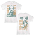 White Silence of the Lambs t-shirt featuring a Silence of the Lambs Sol Two Tone F B design