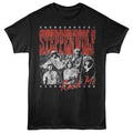 Black Steppenwolf t-shirt featuring a Rock Me design