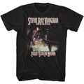Black Stevie Ray Vaughan t-shirt featuring a Couldn't Stand the Weather design