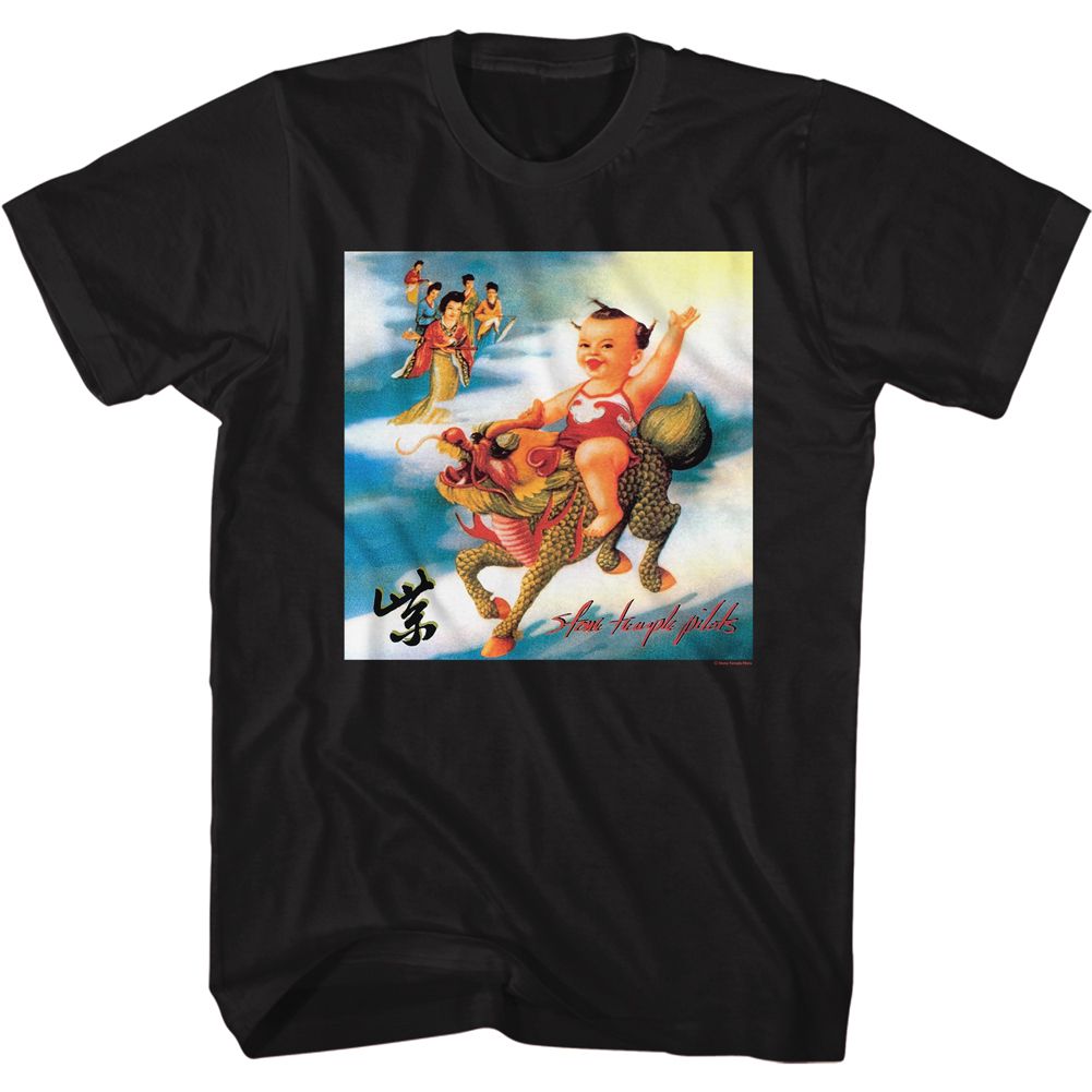 Stone Temple Pilots T-Shirt - Baby On Dragon