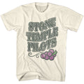 Natural Stone Temple Pilots t-shirt featuring an STP Grapes design