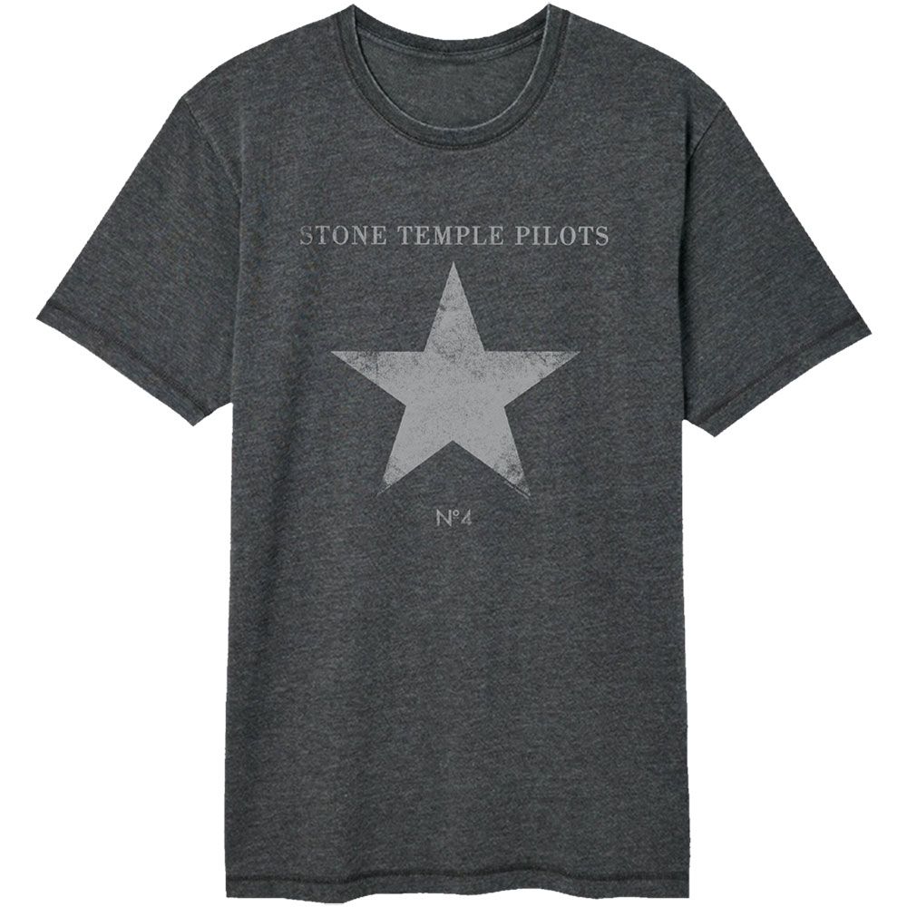 Stone Temple Pilots Vintage Wash T-Shirt - Stp No 4