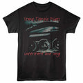 Black Stone Temple Pilots t-shirt featuring a Love Song Red and Teal design