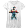 Street Fighter Ladies T-Shirt - Ryu - White