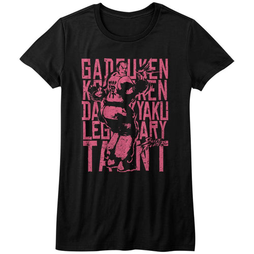 Street Fighter Ladies T-Shirt - Low Tier Bro Tier
