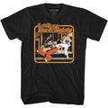 Black Street Fighter t-shirt featuring a Street Fighter Storybook Style design
