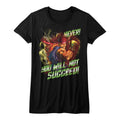 Street Fighter Ladies T-Shirt - Never Succeed