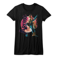 Street Fighter Ladies T-Shirt - Akuma