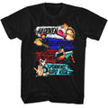 Black Street Fighter t-shirt featuring a Street Fighter Show Me Your Moves design