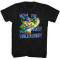 Black Street Fighter t-shirt featuring a Street Fighter Beast Unleashed design