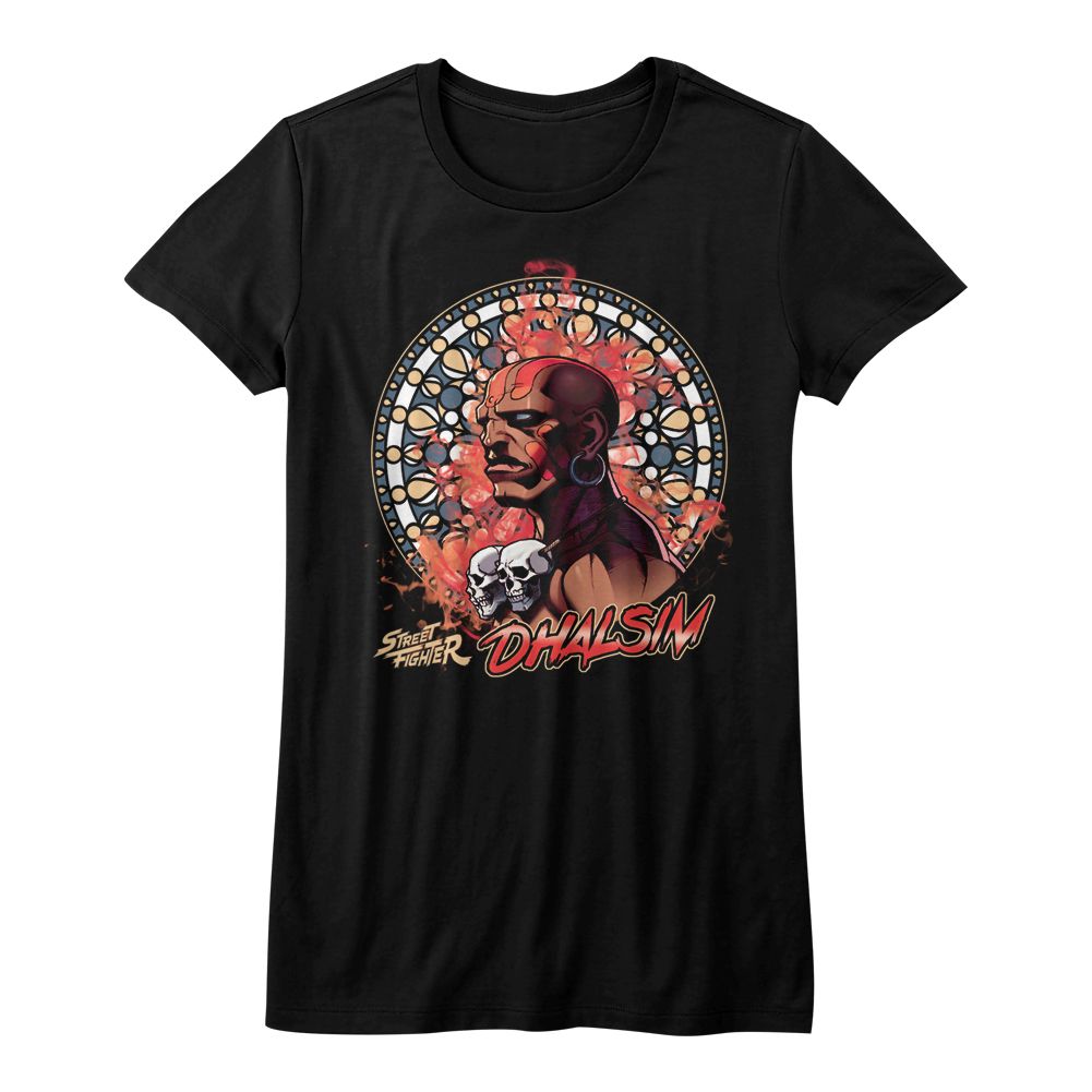 Street Fighter Ladies T-Shirt - Dhalsim